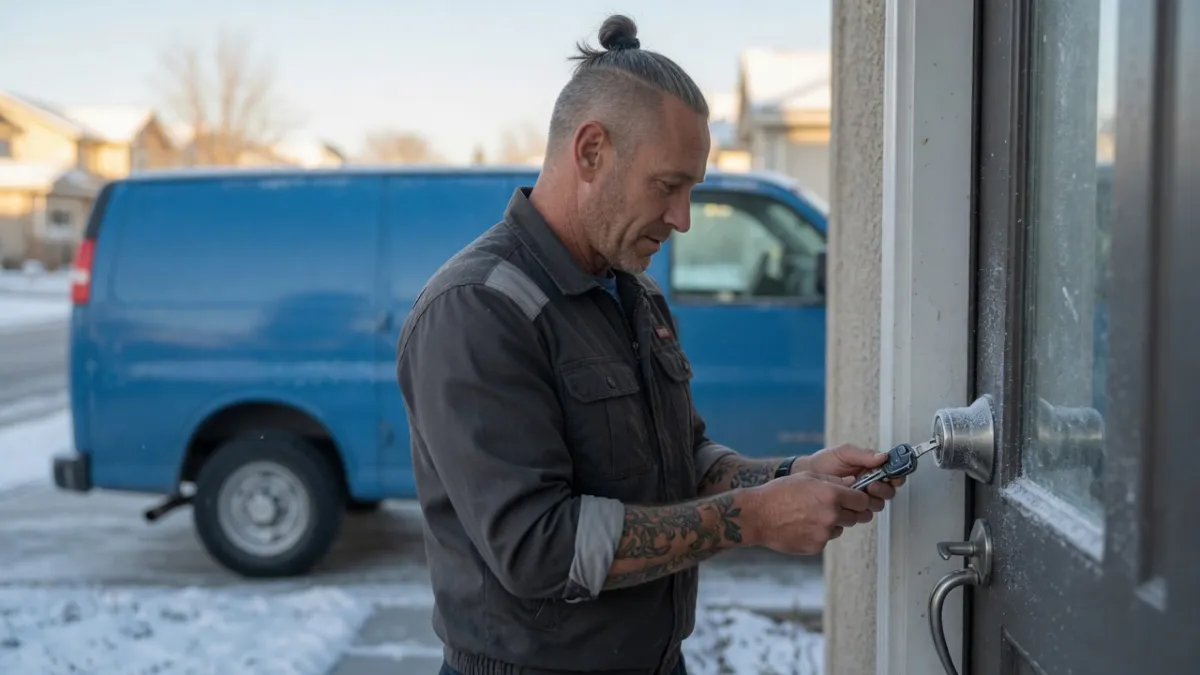 Frozen Locks in Salt Lake City: What to Do Before You Pour Anything on the Door